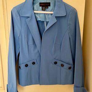 Nina McLemore Sky Blue Tailored Blazer